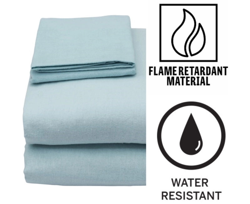 fire retardant pillow protectors pk of 2 
